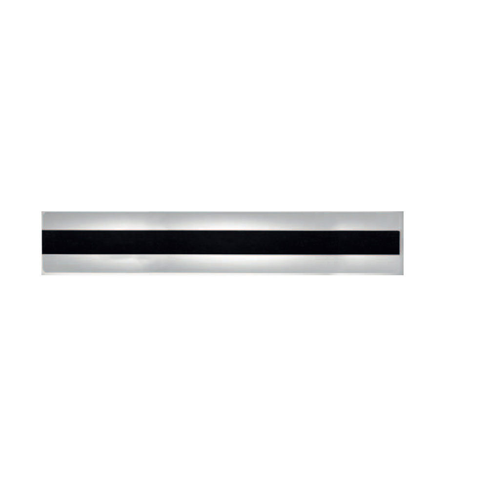 Applique Contemporanea Doup Metallo Nero Led 70W DOUP-A106-NE