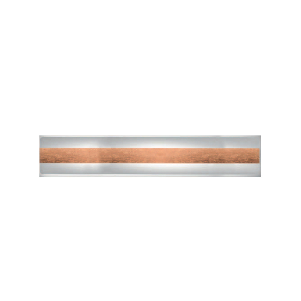 Applique Contemporanea Doup Metallo Foglia Rame Led 70W DOUP-A106-RF