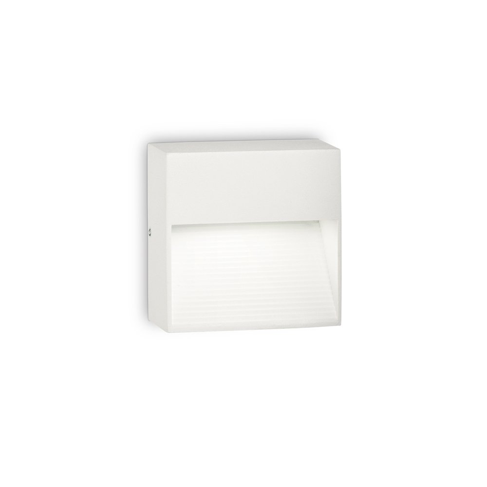 Applique Moderna Down Alluminio Bianco 1 Luce G9 3W 3000K Luce Calda