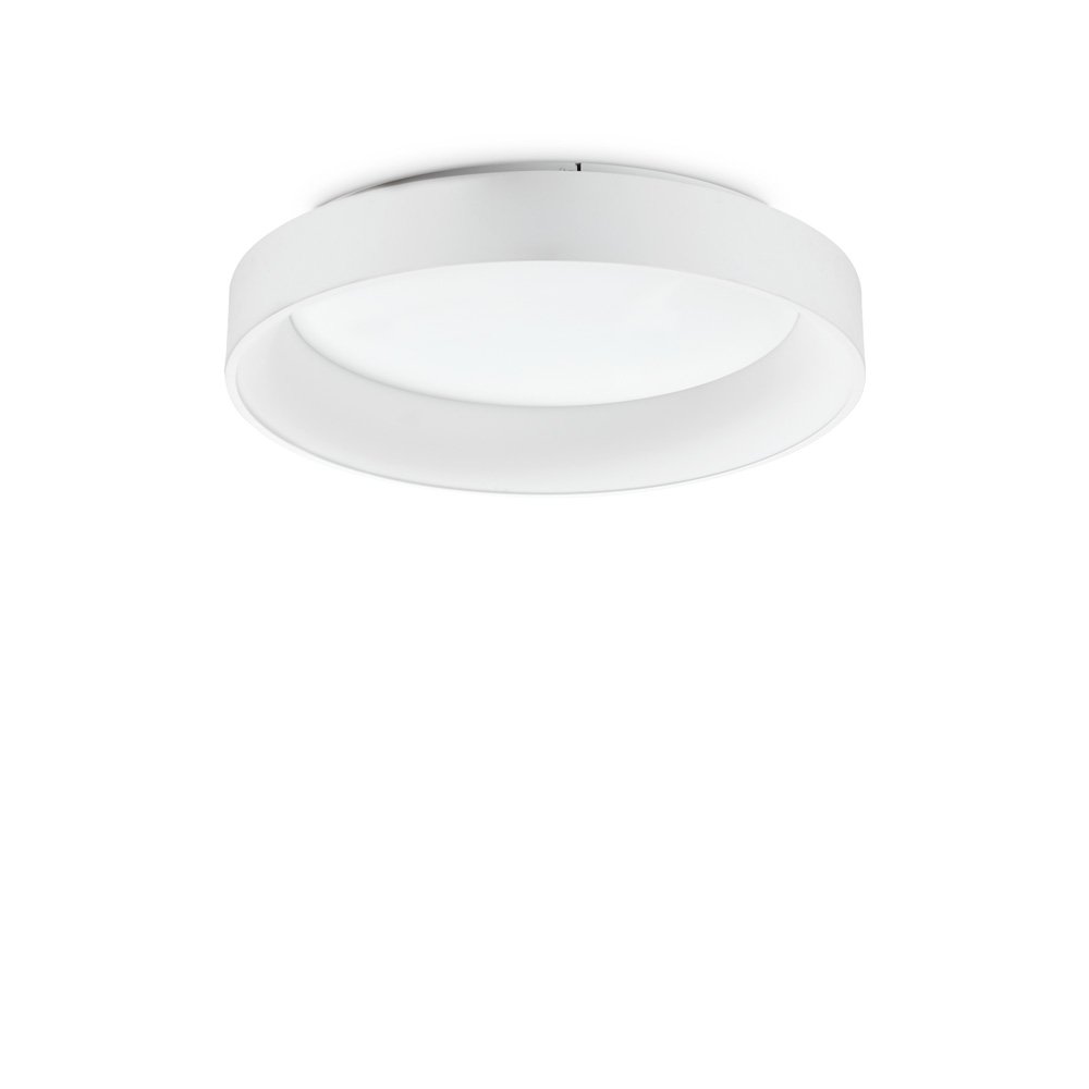 Plafoniera LED soffitto quadrata luce 3000K 25W alluminio bianco 30cm | Maisons du Monde