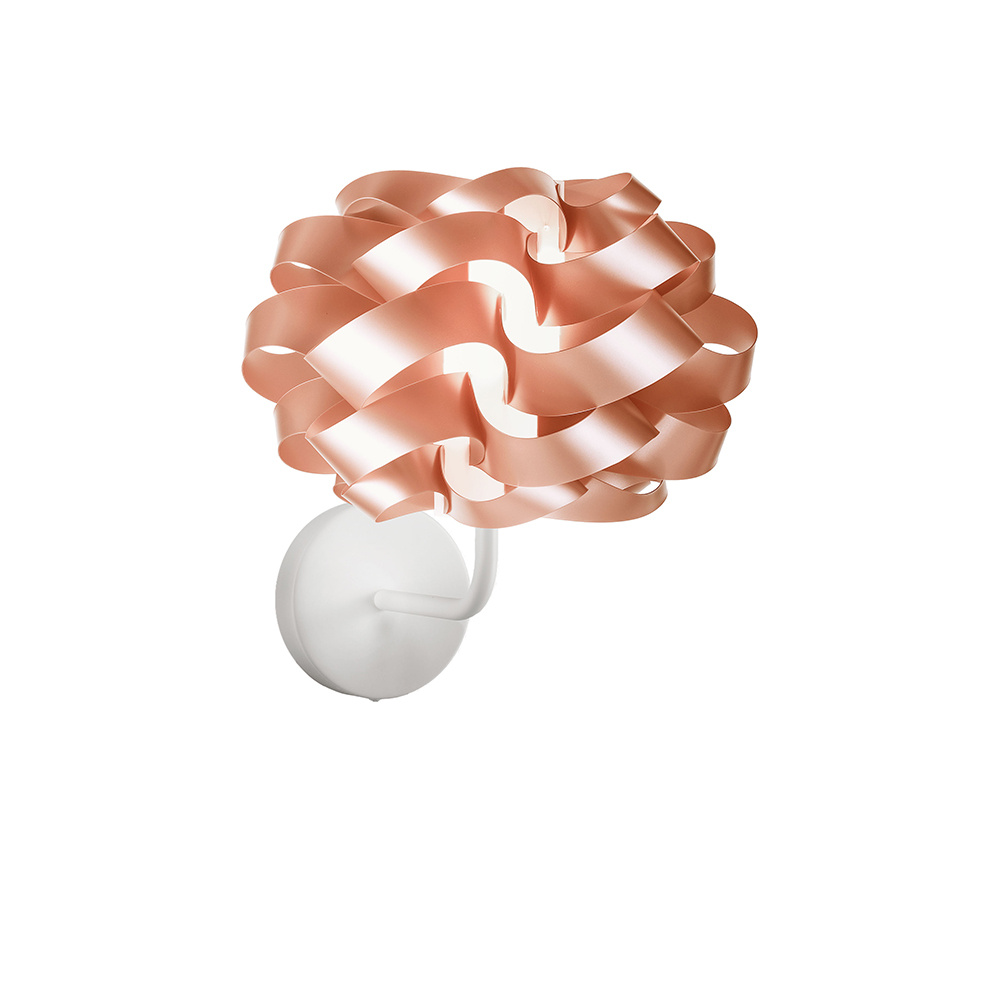 Applique Moderna 1 Luce Cloud In Polilux Rame Made In Italy | Appliques - Lampade da Parete | Luce Art Shop Applique Moderna 1 Luce Cloud In Polilux Rame Made In Italy | Linea Zero