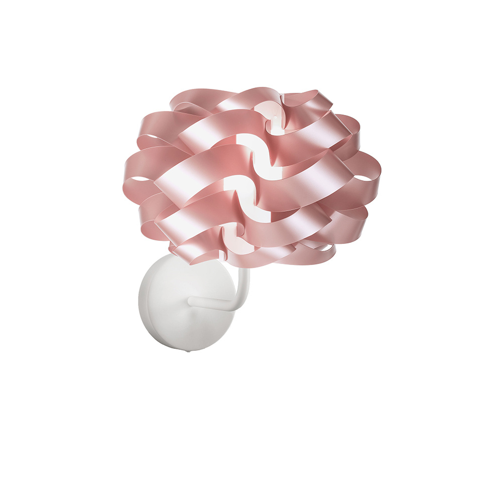 Applique Moderna 1 Luce Cloud In Polilux Rosa Metallico Made In Italy | Appliques - Lampade da Parete | Luce Art Shop Applique Moderna 1 Luce Cloud In Polilux Rosa Metallico Made In Italy | Linea Zero