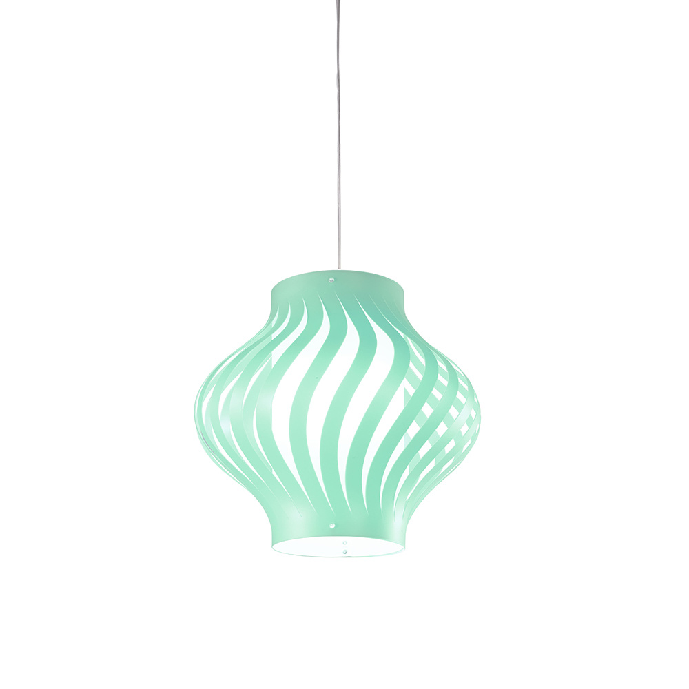 Sospensione Moderna 1 Luce Helios In Polilux Verde H39 Made In Italy | Lampadari e Sospensioni | Luce Art Shop Sospensione Moderna 1 Luce Helios In Polilux Verde H39 Made In Italy | Linea Zero