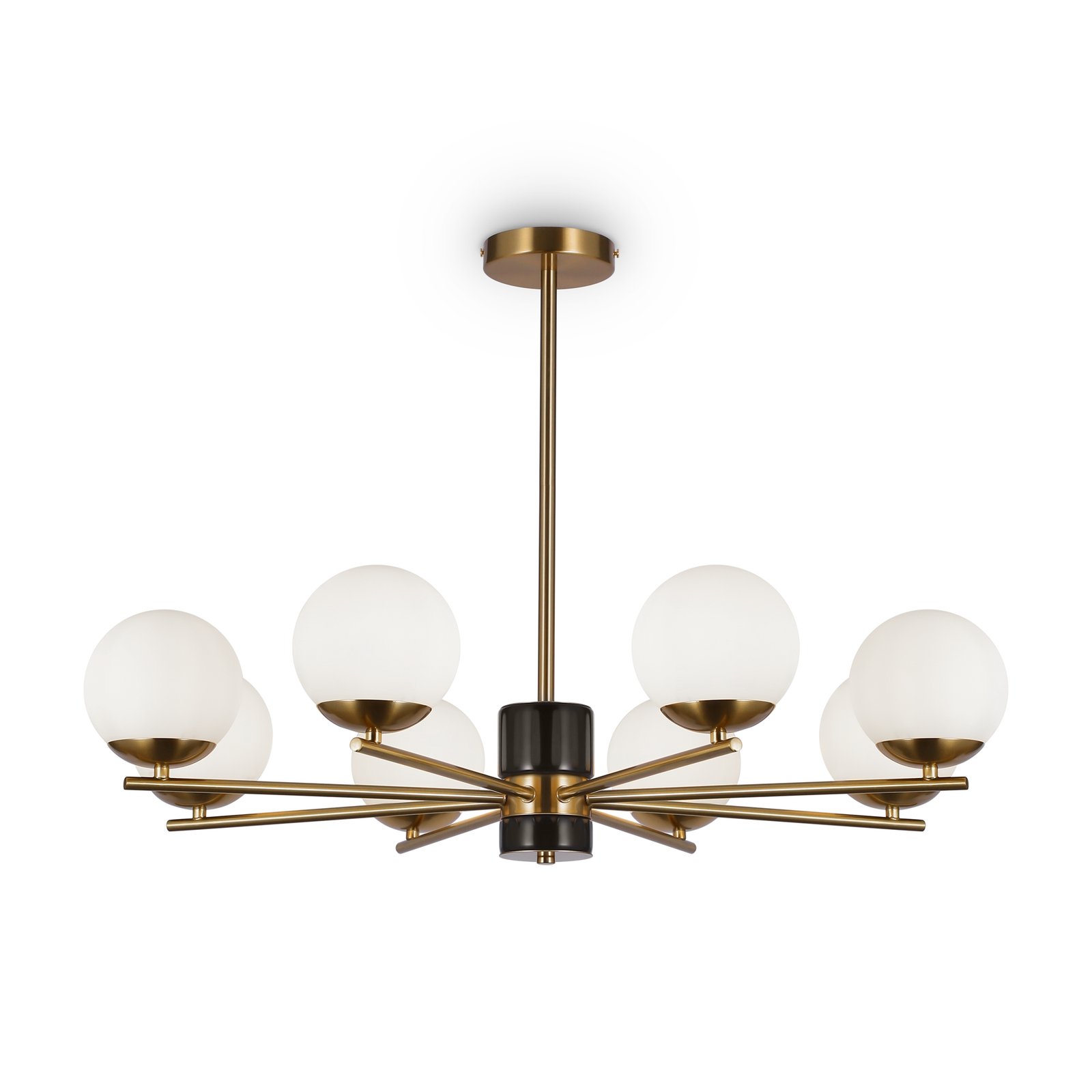 Lampadario A Sospensione Moderno 3 Luci – Design A Cubo In Metallo Nero, Portalampada E27 – Regolabile, Per Cucina E Soggiorno