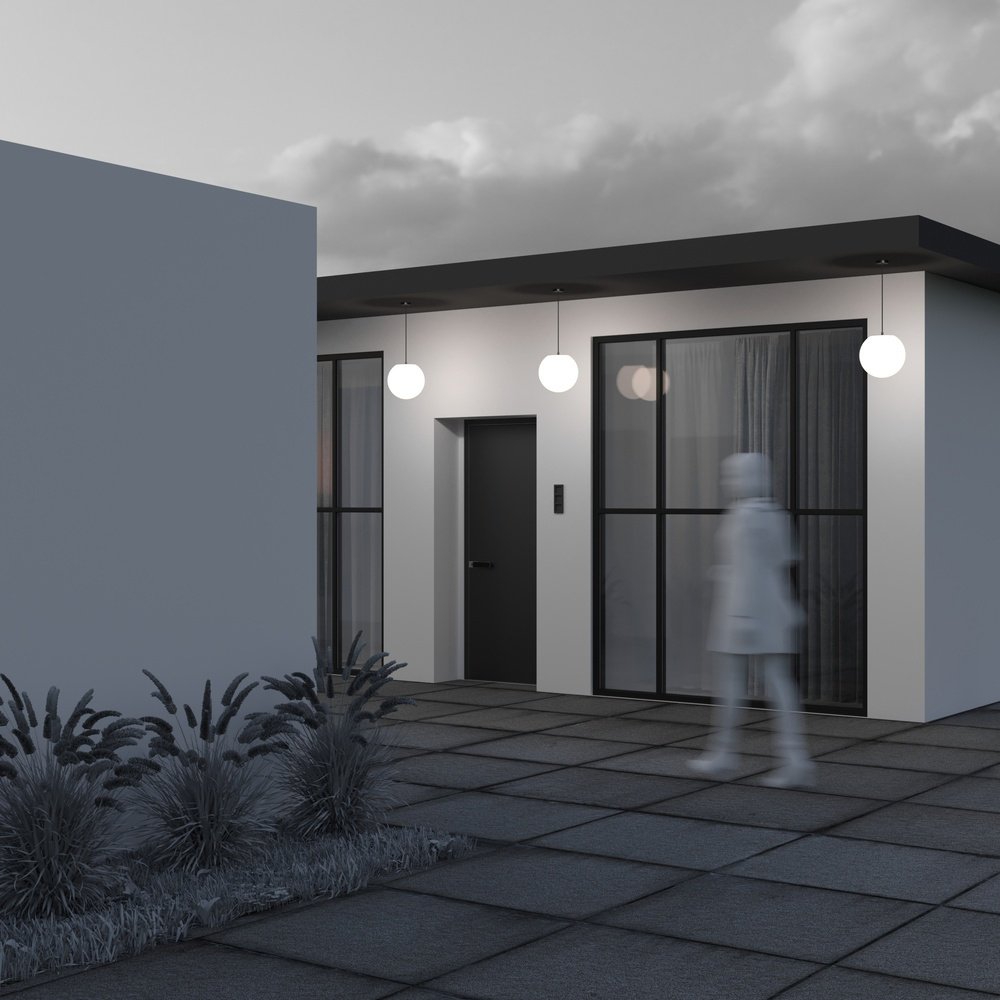 Lampadario Luce Rustica da Soffitto per Esterni Vigneto Lampada Lanterna in Vetro Martellato per Ingresso Esterno Portico Corridoio Decorazione Pendente Droplight E27 Nero