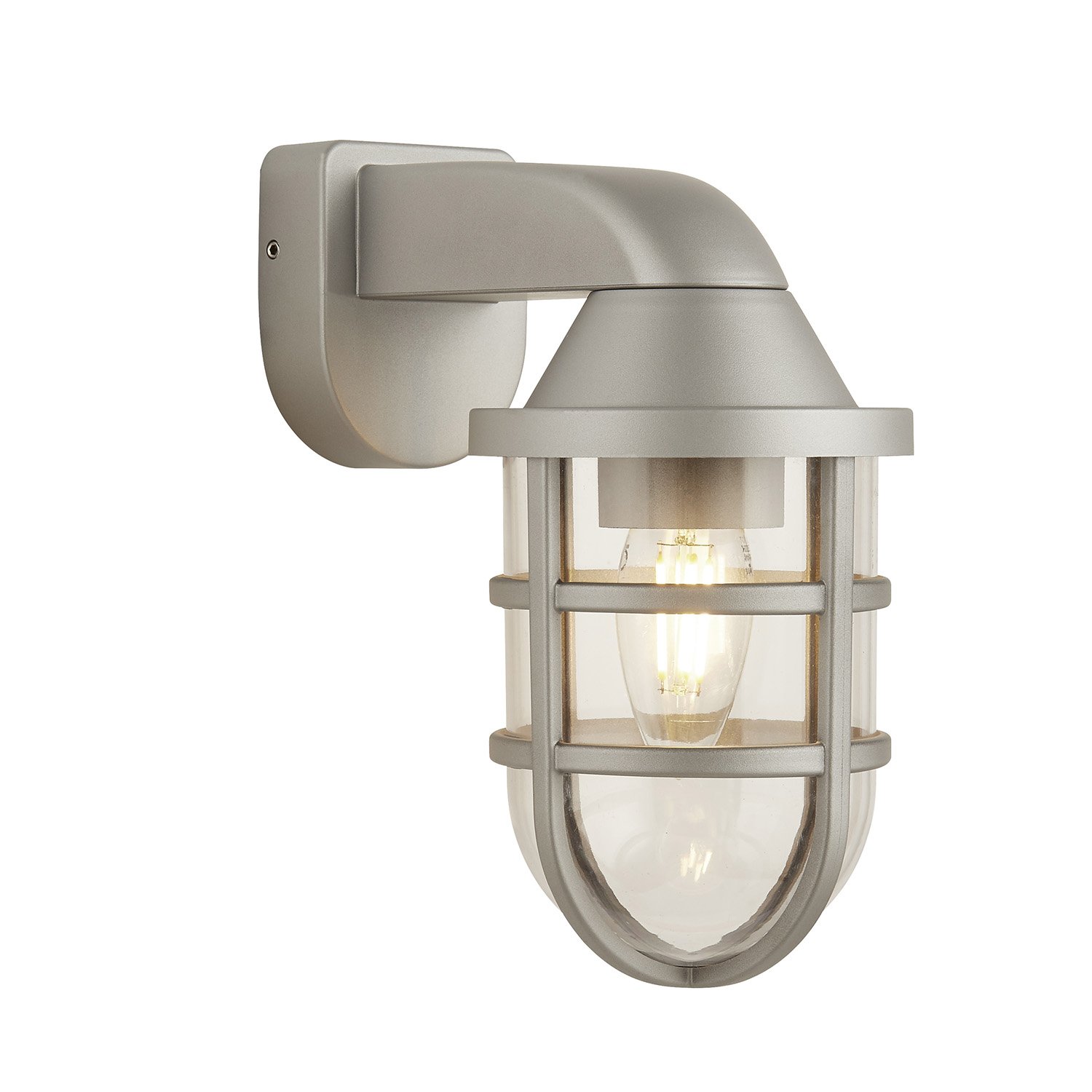 Lampadina Vintage Eglo E27 4,5W 2700K 125mm Trasparente Forma G125 51355376