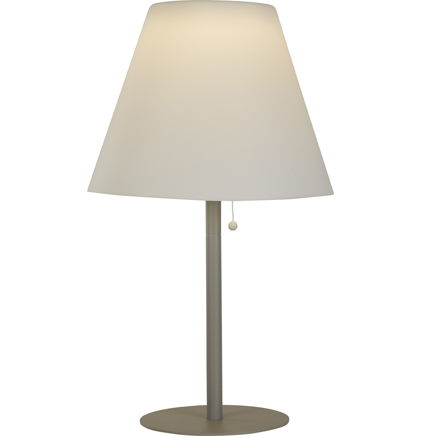 Lampada Da Scrivania Contemporanea Venezia Acciaio Argento Bianco Led 1,6W 0K 61203SI