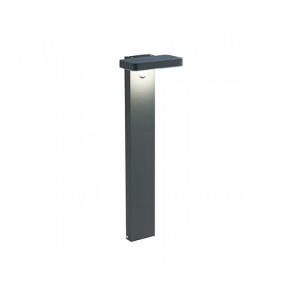 Palo Da Esterno H60Cm Solare Alluminio E Materie Plastiche Grigio Led 4,5W 4000K 99170/16