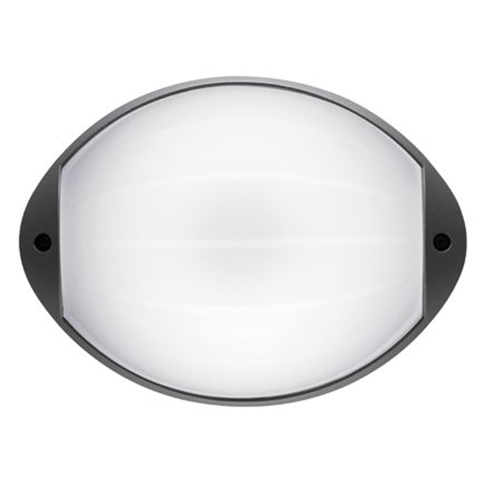 Applique Aperta Contemporanea Coco Alluminio Grafite 1 Luce Led 7W 4000K 99510/16