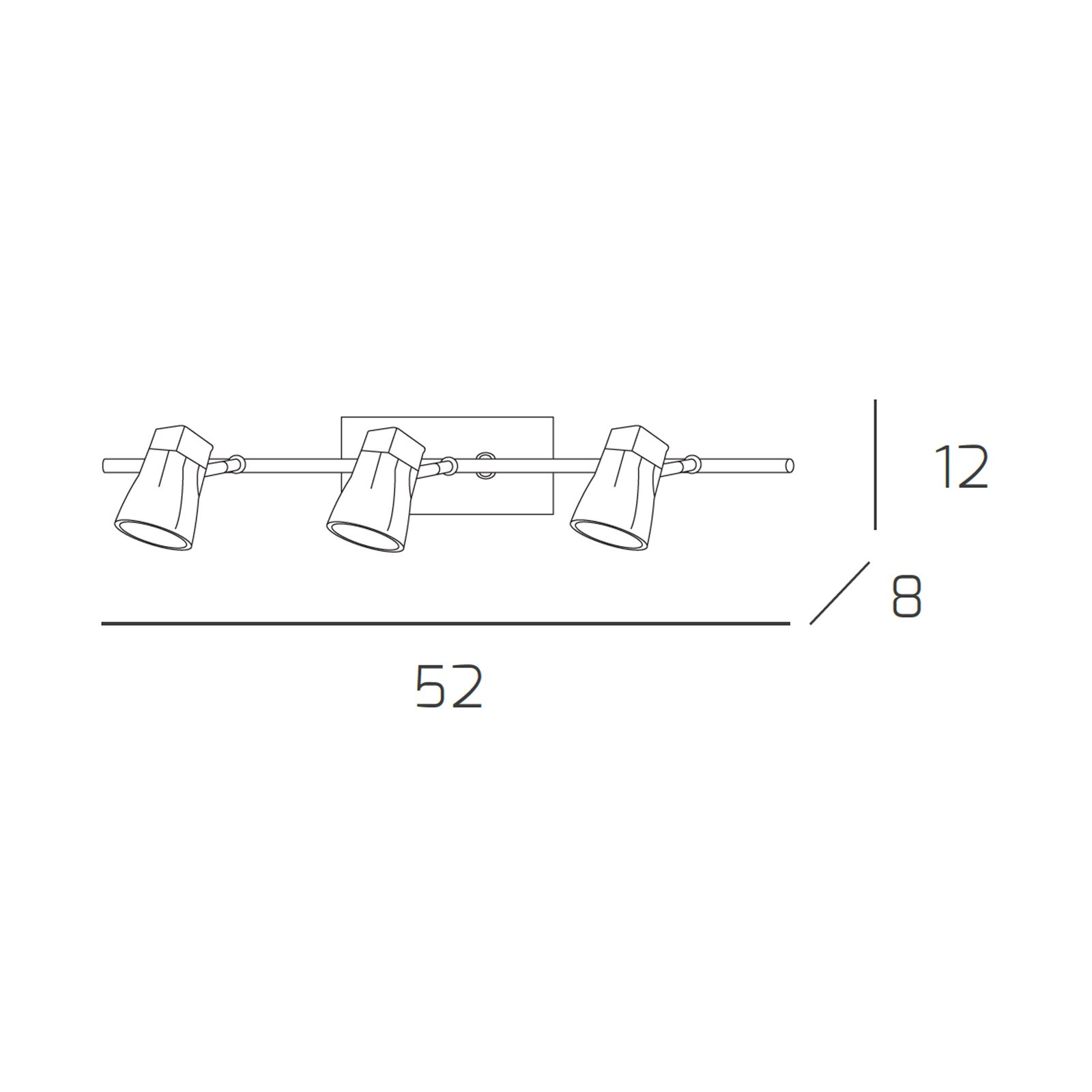 Applique Da Parete Contemporaneo Binomio Metallo Ottone 1 Luce G9 4W 3000k Ip20 82390853