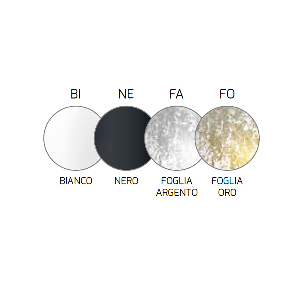 Applique Moderna Tray Metallo Bianco Vetro Foglia Argento 2 Luci E27 1087_AG-FA